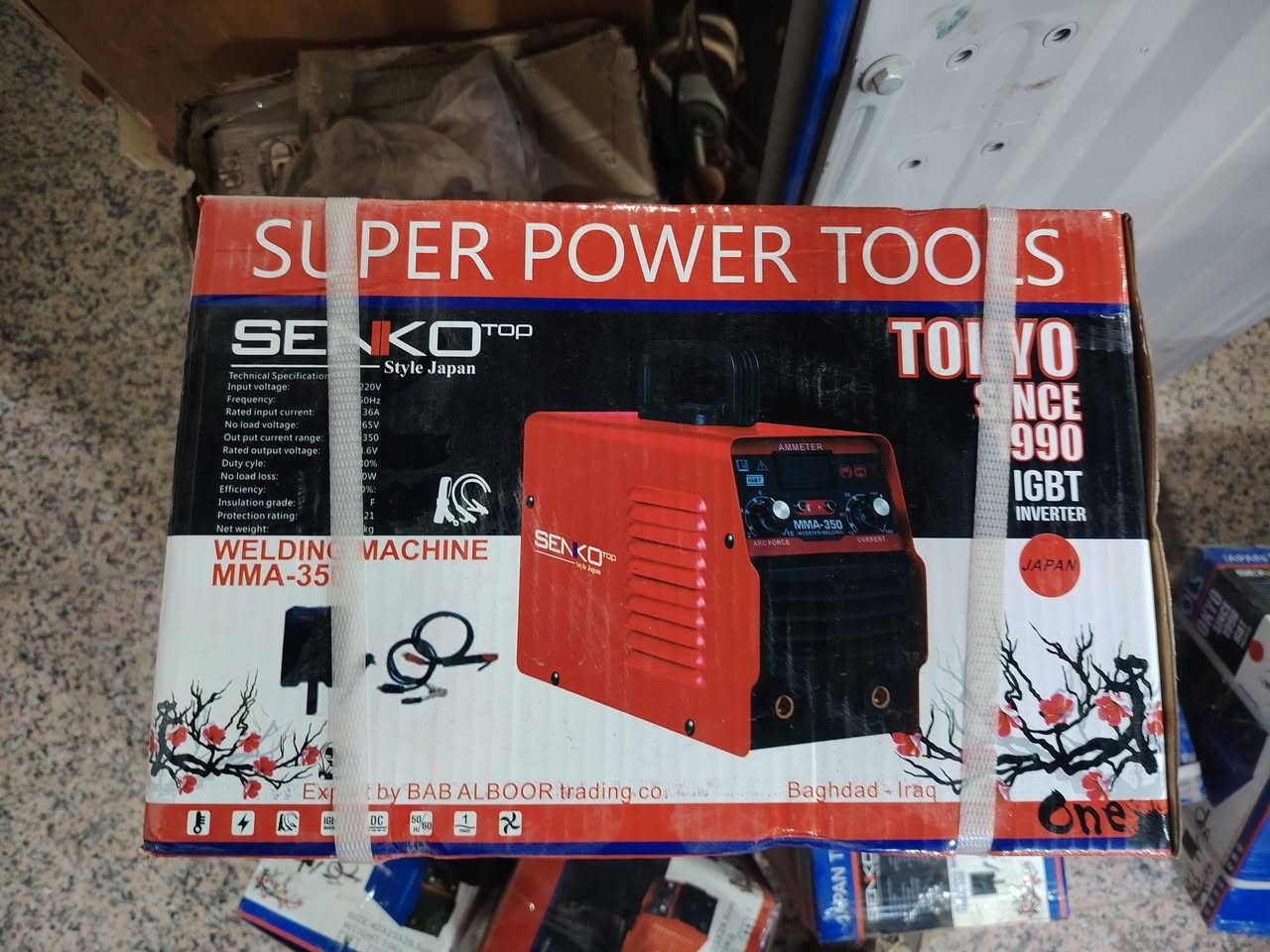 ماكنة لحام إلكترونية موديل ياباني
سيكو
ماركة باب النور
لاستفسار الاتصال على الارقام التالية
***********
***********
متوفر توصيل ونقليات لجميع المحافظات
