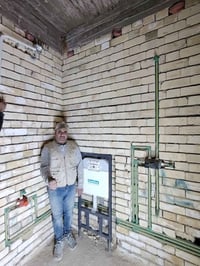 عمل تأسيس وتشطيب أكثر من موقع العمل نظام نوازل متعددة تأسيس حديث نظام ...