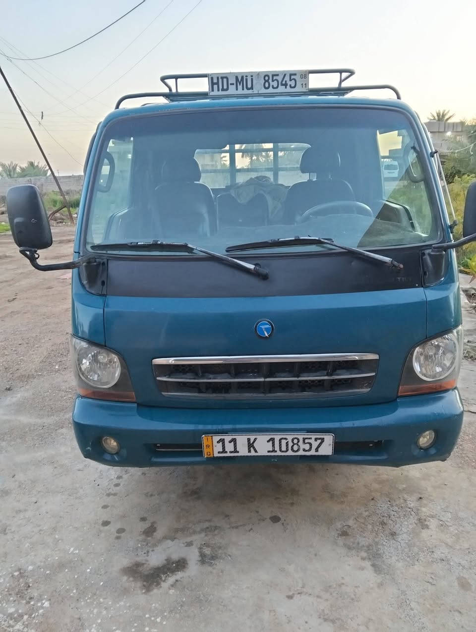 كيا حمل بنكو 2002   سياره جاهزة ابلاديه السعر  85 العنوان بغداد سنويه بأسم صاحبها واني مكلف بالنشر اعيد اني مكلف بالنشر الاستفسار على الرقم ***********
