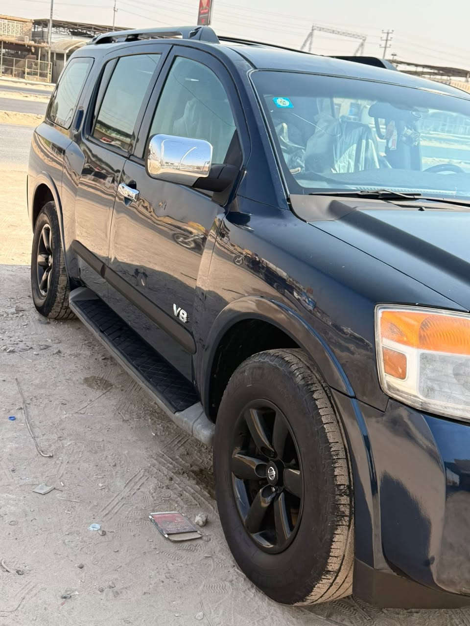 السلام عليكم للبيع نيسان ارمادة وارد امريكي مديل 2008كفالة عامة لا صبغ ولا ضربة كلين بصمة تشغيل عن بعد كشن كهرباء سبعة راكب تلث قطع تبريد دفع رباعي منضومة غاز سيارة جاهزة ماشية 130سيارة حيل جديدة رقم بغداد انكليزي بسمي لايت زنون ترايك وين متريد محرك وكير شرط بل كرتون مكاني بغداد السعر 109مجال موجود مروس حسب القناعة ***********
