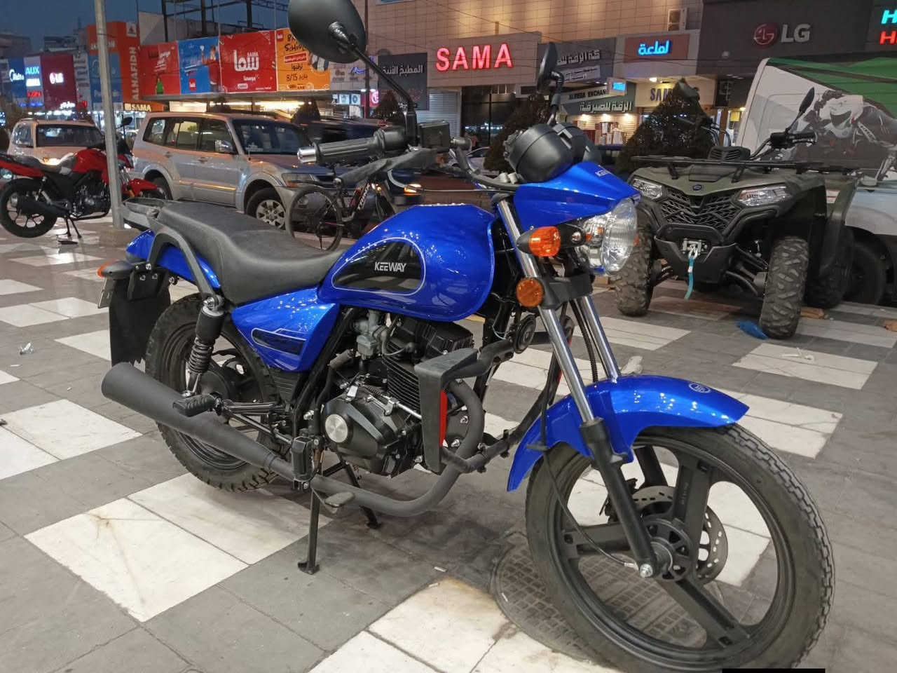 السلام عليكم : دراجة (كي واي سي لايت)
موديل 2024 
 مكينتها 125ss
ونضيفه الدراجه مكفوله من مكينه و كير 
رقم اربيل انكليزي 
سعره 2250 مليونين وربع بيها مجال للشراي 
الشراي يدخل واتساب ***********
مكاني موصل الايمن
