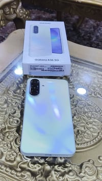 سامسونك A36 5G ذاكرة 256 جهاز اقل شهر استخدام تكدر تكول جديد معروف سعر...