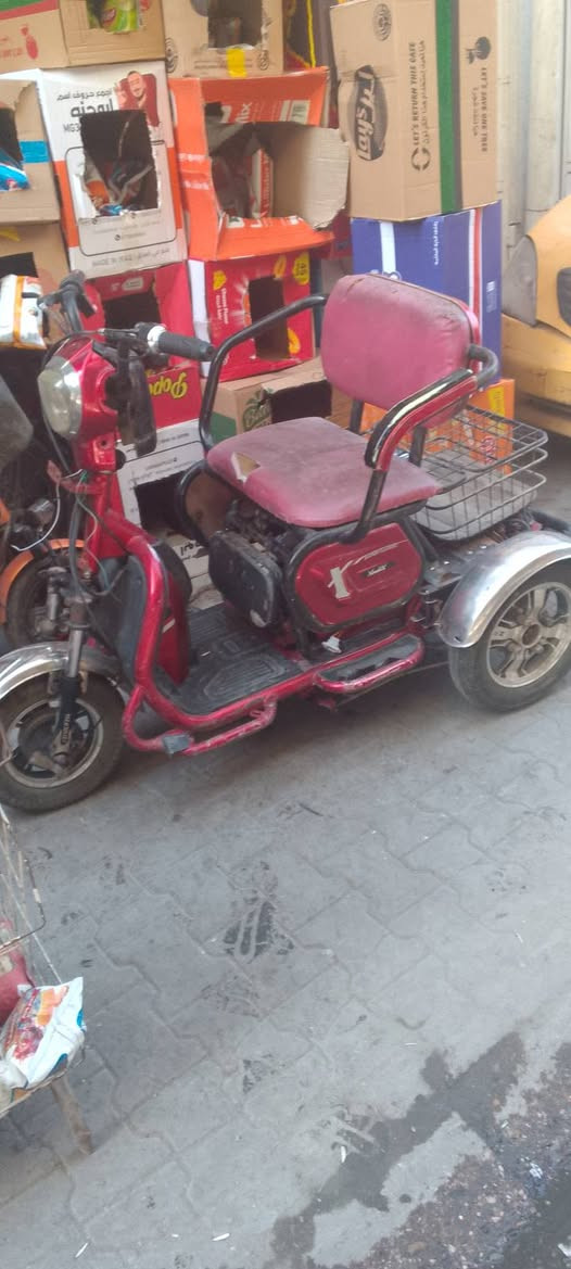 دراجه شحن ثلاثيه نقص بطاريات اوعقل سعرها 150مكاني بغداد باب المعظم رقمي ***********فقط واتساب
