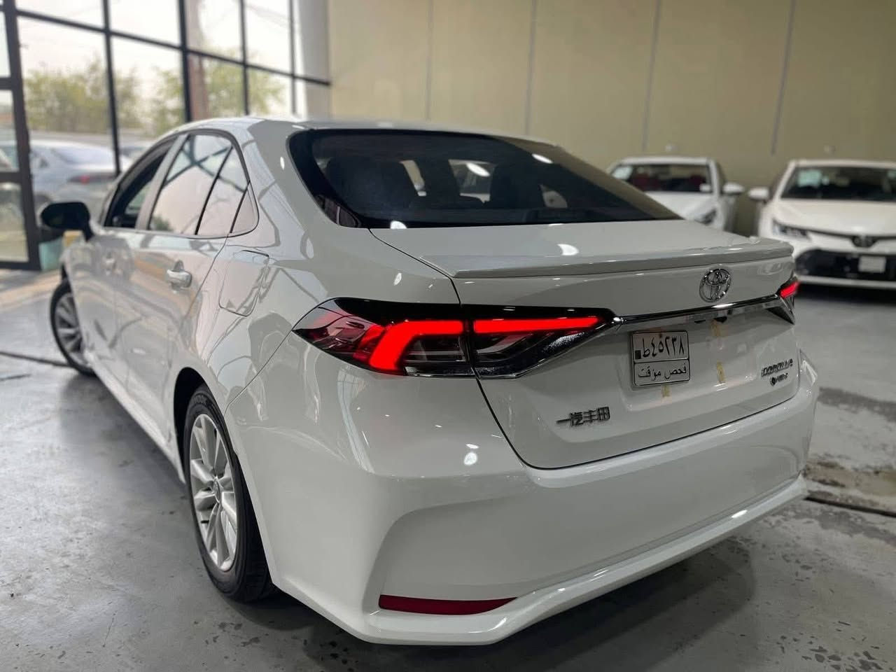 تويوتا كورلا الشكل الخليجي 2025 هايبرد تجميع الصين زيرو ✅✅✅
ملاحضة١ /4 كاميرا نظام التسجيل والخزن ٣٦٠ درجة الرؤيه الشاملة 🔜🔜🔜🔜🔜🔜 
ملاحضة ٢/دبل لد شباكled 🔜🔜🔜🔜🔜🔜🔜🔜🔜
البيع نقدا فقط ولايوجد لدينا بيع بنظام الاقساط
أبرز المواصفات: 
✅ محرك 1800 هايبرد
✅ كرسي كهربائي + مقاعد جلد بلاديه 
✅ تشغيل بصمة + دخول ذكي
✅ تحكم كامل من الستيرن
✅ شاشة أندرويد تدعم Apple CarPlay
✅سبايدر خلفي بلادي
✅ دشبول ديجيتال
✅ تبريد قطعتين (أمامي وخلفي)
✅ كاميرا خلفية
✅ منافذ USB أمامي وخلفي
✅ ويل كاب قياس 16 إنش
✅ لايت أمامي زينون + كشافات أمامية
✅ فتحة سقف (سلايد روف)
✅ رادار أمامي + تحديد مسار
✅ مثبت سرعة + 3 أنظمة قيادة
✅ هاند بريك بصمة + نظام EVE Mode
✅ إشارات على المرايا الجانبية
شركة الفرس ألأبيض لتجارة السيارات 🚗
موقعنا👍👍👍
بغداد مدينة معارض البياع -الشارع المميز _ مجاور سونار البياع📍
لاستفسار يرجى الاتصال على الرقم:
*********** 
***********
