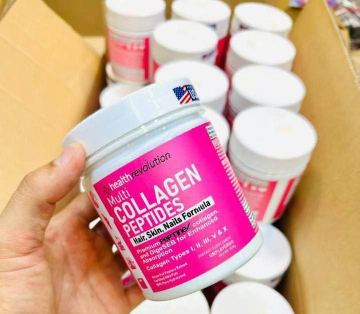 ‎كولاجين بحري باودر من شركة   💞هيلث ريفوليشين
هاذ المنتج هوه مكون من كولاجين بحري متعدد سريع الذوبان بدون نكهه 🍃

كولاجين 1 , ll,ll,V&X  صحة للشعر والبشرة والاظافر مكمل ببتيدات الكولاجين المتعددة.  
يدعم صحة #العظام و المفاصل 🌸‎
مكمل غذائي يعزز #الصحة_العامة 💪
يحافظ على الوزن الصحي 🔥
يدعم جهاز المناعة 🫀
يعالج مشاكل تجاعيد البشرة 👵
‎تشتهر ببتيدات الكولاجين في تعزيز صحة العظام والمفاصل و الجلد. ويشكل الكولاجين 40% من بروتين الجسم ،بالاضافة الى 
نعومة البشرة والتخلص من الجفاف 🌸

يوفر مركب الكولاجين المتعدد لدينا مزيجأ من انواع الكولاجين الاول والثاني والثالت لدعم حيوية البشرة ووظيفتة المفاصل والصحة العام 

‎الاستخدام : امزج ملعقة يوميًا مع الماء او الحليب 🥛


**إذا كنت صاحب هذا الإعلان وتريد حذفه لأي سبب، رجاءا أرسل رسالة إلى الدعم الفني**