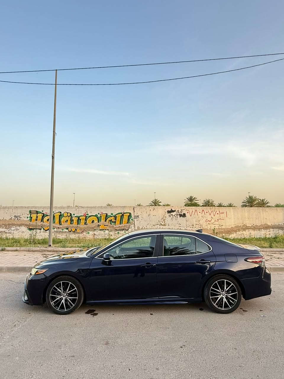 كامري 2021 SE للبيع وارد امريكي
حادث بنيد وجاملغ 

بانزين رقم بغداد تحويل مباشر 

مواصفات الـ SE

1- بصمة ابواب +تشغيل 

2- تحكم استيرن

3- كامره خلفيه 

4- كشن تحكم كهربائي

5- مري تحكم كهربائي

6 كشن كهرباء 

7 رادار جانبي 

السعر 165 

مكان السياره بغداد العامرية 

للاستفسار‬   ***********
