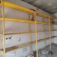 رف حديد • ٦م طول • ٣م ارتفاع