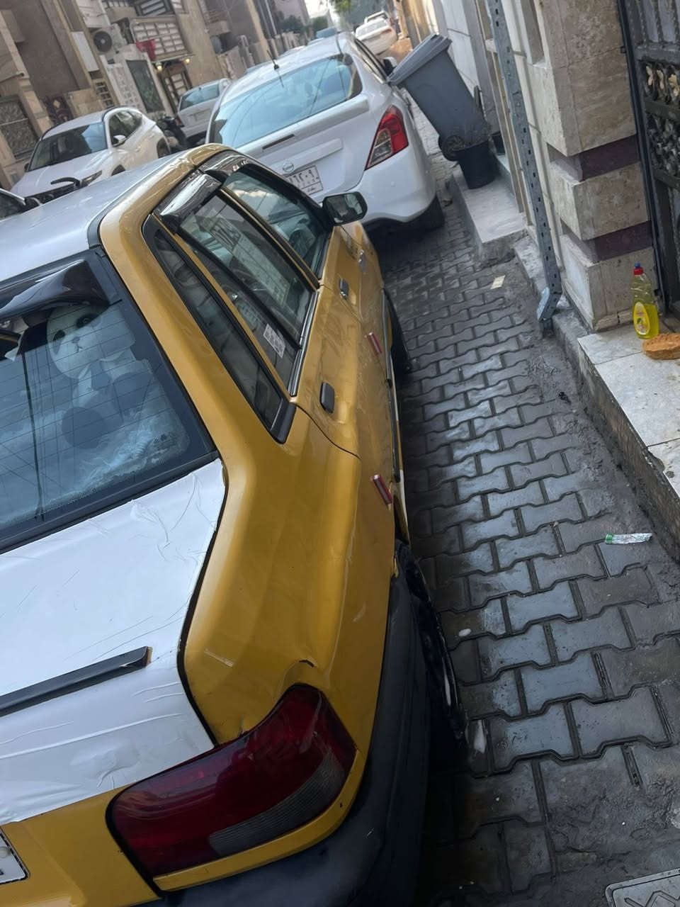 السلام عليكم 
عندي سايبا 
مديل 12 
سياره جاهزه حلوه 
نصبته كلش حلوه 
دوشمه جديده
صدر جديد 
ما ناقصه اي شي
فقظ بدايت خيط تبخير 
العنوان بغداد العطفيه 
الاسعر 30 ورقه بيه مجال حك جيتك 
التصال اول مراسله ***********
