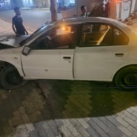 سمند • ٢٠١٠ • حادث باب السايق