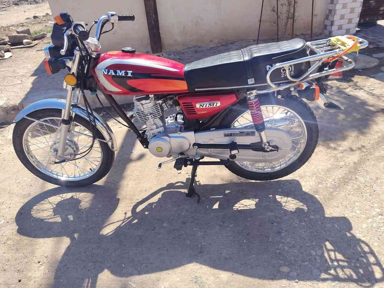 سلام عليكم دراجه متياز إيراني مديل 25 الدراجه علئ وضعيت الشركه بعدهه بجيس أوراق سكنر السعر 775 المكان ميسان قضاء كميت الرقم ***********
