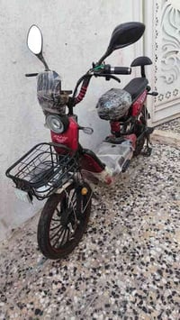 دراجة كهربائية شحن حجم 20 خمس بطاريات 5 هورن اضافي لايت اضافي شاحنه  م...