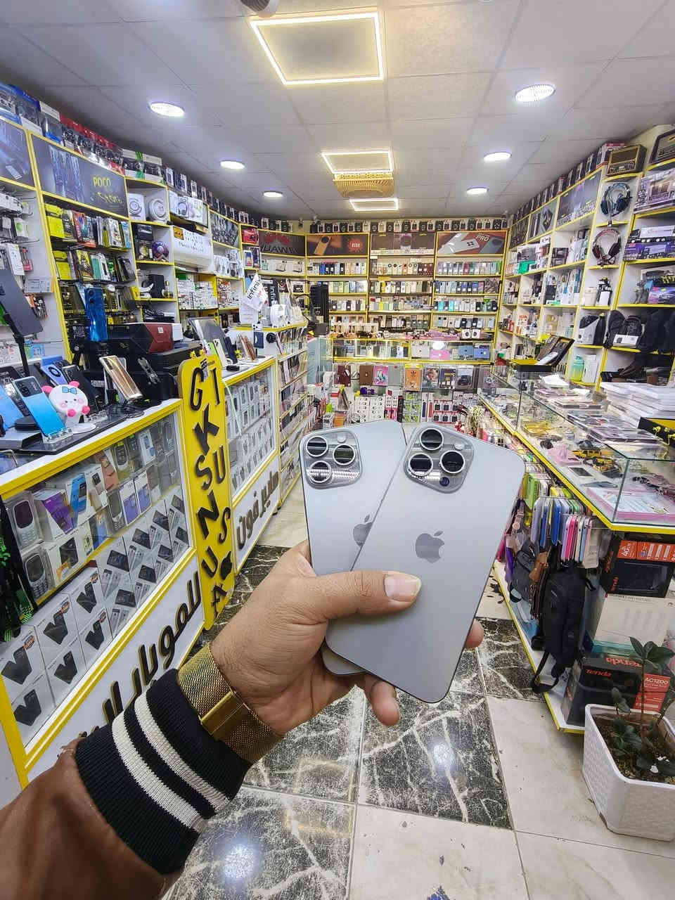 للحجز فقط الاتصال او مراسلة الواتساب ***********
⭕البيع بالنقد والتقسيط لحاملي ماستر الرافدين فقط
توصيل لجميع العراق 🛍️ بمضان سنة سوفت وير وفحص اسبوع
جميع آيتمات الايفون متوفر وبأسعار تنافسية جدااا🦾
↖️مركز "هايبرفون" يقدم لك ضمانات حقيقيه
📍موقع المركز. الانبار/الرمادي/خدمي ال5 كيلو
