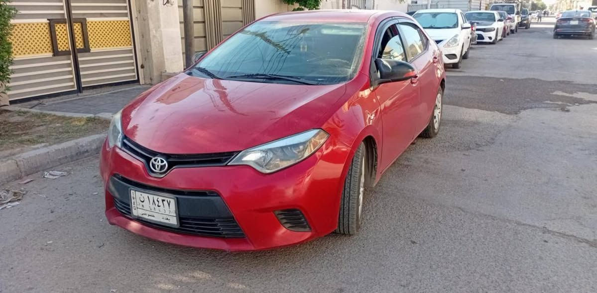 كورلا للبيع فقط
2014حادث باب سايق وخلف سايق فقط بدون دواخل وجاملغ خلفي كلير رقم بغداد مكان سياره بغداد بياع سعر 11.000$
***********
