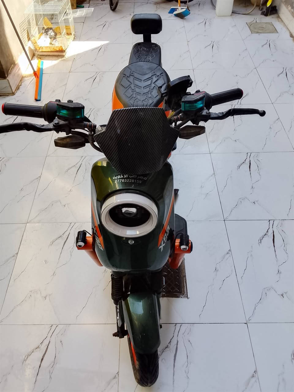 السلام عليكم دراجه شحن جديده كفاله عامه السعر 550 ورقم الهاتف *********** المكان البصره شط العرب
