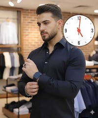 قميص رجالي • قماش أجنبي • مقاسات XXL XL L M