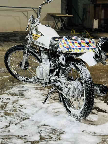 دراجه ايراني للبيع او مراوس دراجه شاصي 22 محرك سيجي موديل 26 الدراجه نضيفه نضيفه كفاله عامه صالها شهر ونص من تعمرت  الدراجه كامله صفاحيات بيض وصينيه مال زنجيل ***********
