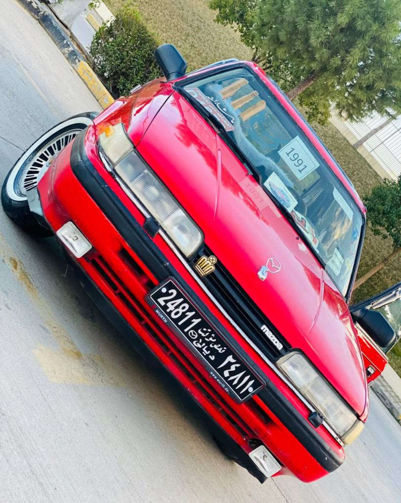 مازدا مۆديل 1991 هە شتوبە خ  ئاڕمی پلاستيک پێشو دوای کە پس تايە ی لۆک خە ت سپی کارە بای کامل ئيشە کات گە رمی مە زبوت تە قە وڕە قە ی بە شە رت موسوپڕاوە بە شە رت *********** لە سلێمانيم
نرخیشی 35 گەڵاو 
مەجالیکی زور کەم السليمانية, العراق
