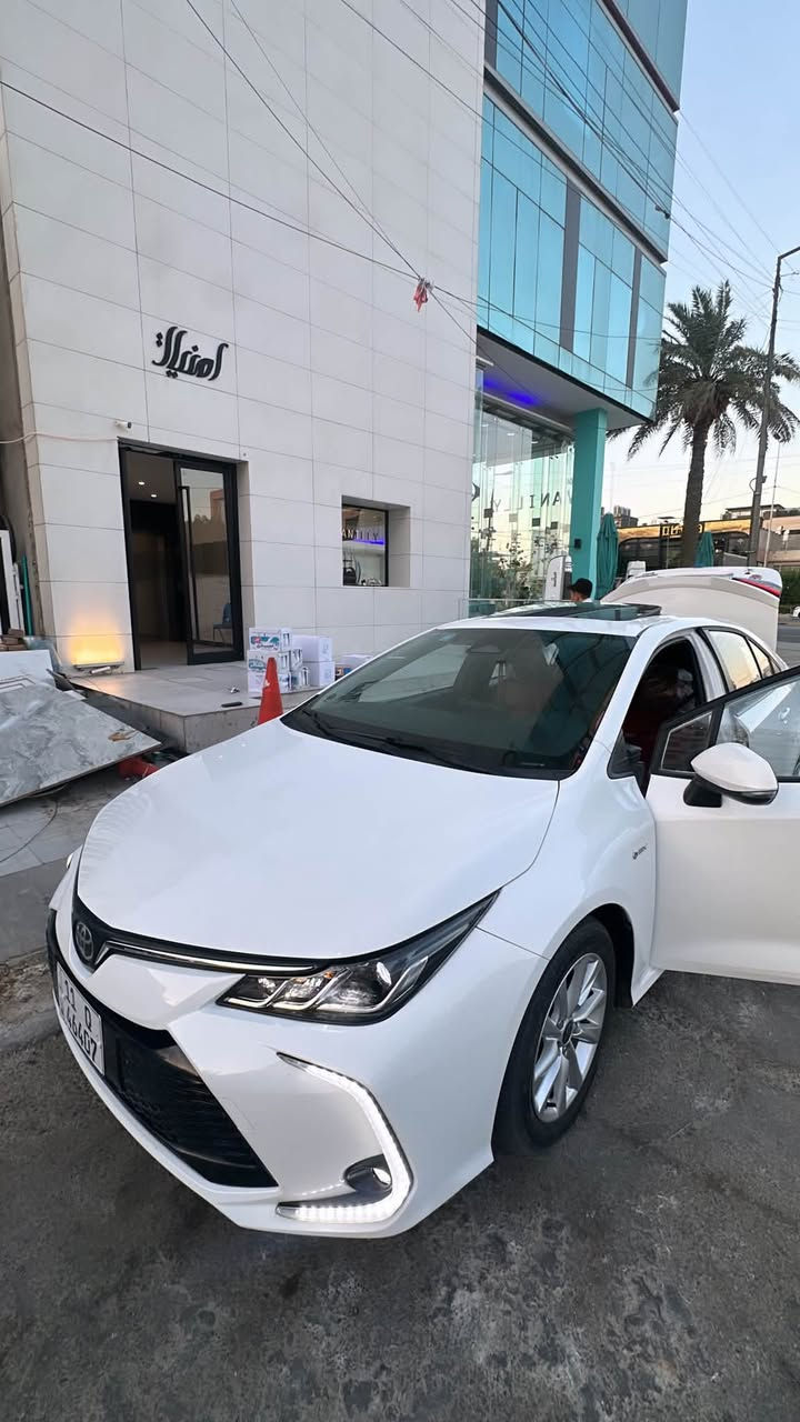 سلام عليكم كورلا هايبرد تجميع موديل 2024السياره فول مواصفات فتحه جلد كرسي كهرباء رادار تحديد مسار مثبت سرعه ومناقصها ايشي ماشيه 21الف 
مكاني الكراده 
***********
