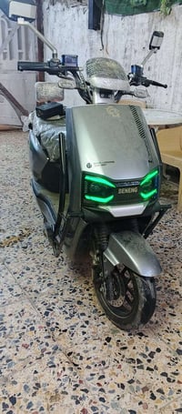 دراجه شحن البيع موديل 2025 دراجه جديده بيه سته باتريات نعوع ليثيوم اصل...