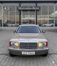 مرسيدس جامبو رئاسي 1990 اصل 300se  جديدة بمعنى الكلمة ماشيه  148 الف  ...
