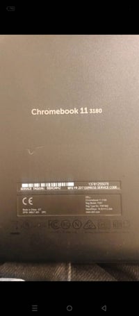 لابتوب كروم بوك ديل 11 موديل 3180 بحالة جيدة. مثالي لتصفح الإنترنت وال...