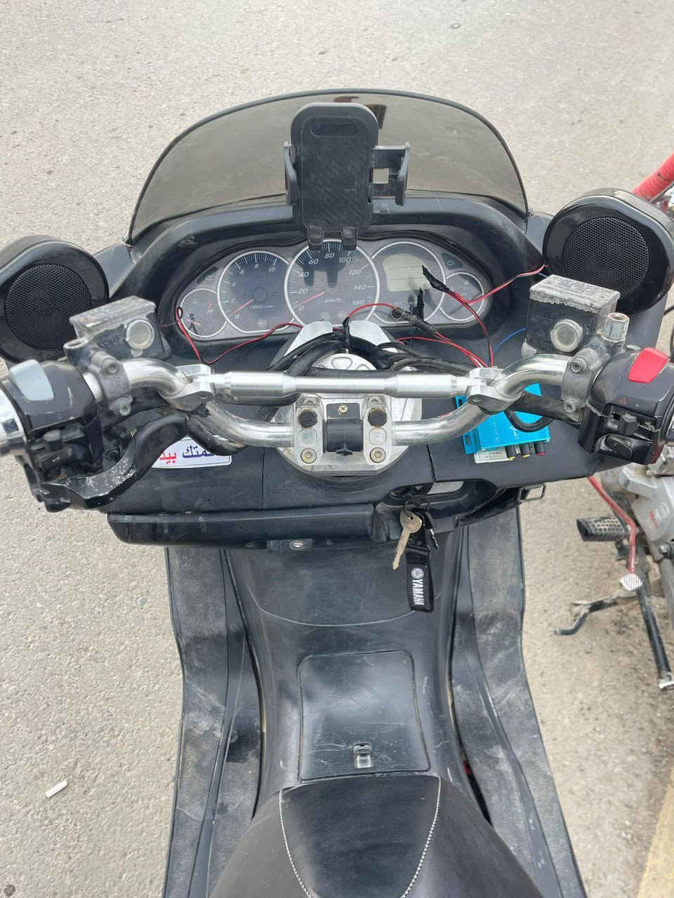 السلام عليكم 
للبيع
ماطور ياماها ماجستا 
محرك 250cc
الدراجه گامله و ما ناقصها برغي 
مكانها تكريت | العلم 
السعر 650 و بيها مجال


**إذا كنت صاحب هذا الإعلان وتريد حذفه لأي سبب، رجاءا أرسل رسالة إلى الدعم الفني**