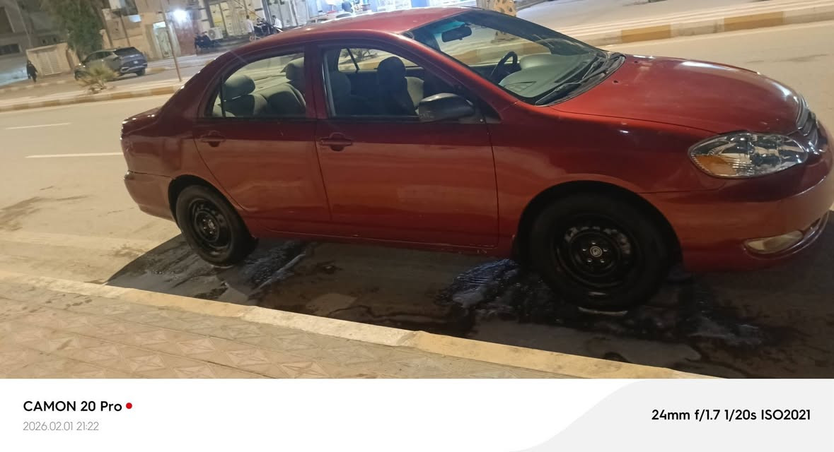 السلام عليكم شباب كورولا للبيع نحله موديل 2004 سياره جاهزه وارد امريكي ليبل واحد السياره ما مبدل بيها ولا قطعه مكفوله من الضربه للتبديل سياره محرك جير جاهزه كهربائيات كلها شغاله على البلاد وضع الشركه تبريد تدفئه حداديه تخون تاير كله مقفول رقم مثنى مكان السياره ناصريه سعر السياره 80 وبيها مجال رقم الهاتف ***********
