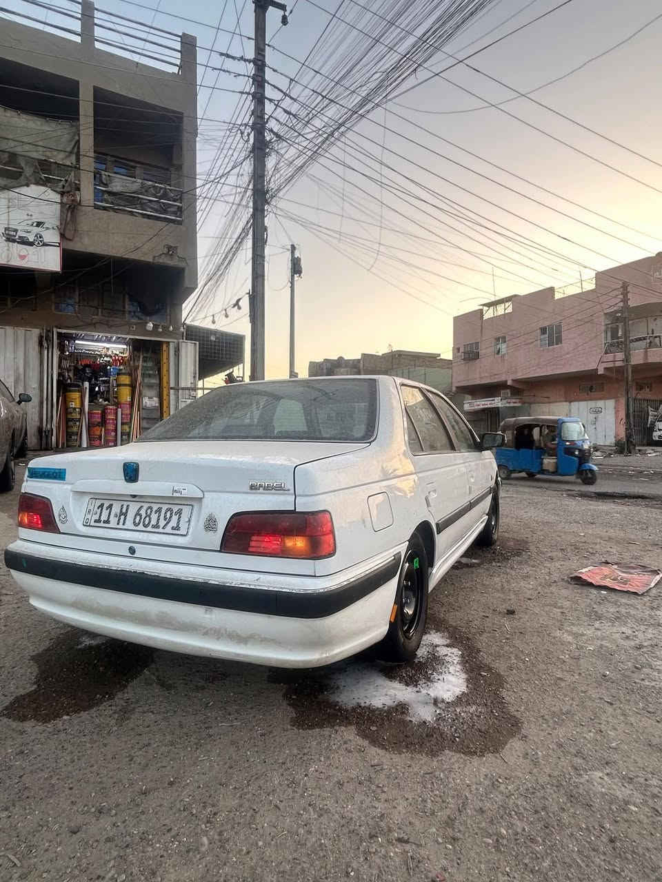 السلام عليكم 
بيجو بارص 2018
 السياره  غاز / بانزين 
تبريد ثلج 
صدر جديد 
تايرات جديد 
كير مكينه خير من الله 
تجي تشوفها احلا من صور  بكانها بغداد الشعب  ***********
