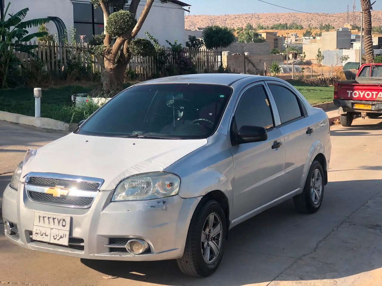 ⸻

🚗 Chevrolet Aveo مۆدێل 2008 بۆ فرۆشتن

* 📅 مۆدێل: 2008
* 🎨 ڕەنگ: ڕەساسی
* ⚙️ گێر: عادی (مانوێڵ)
* 🔧 مەکینە و گێر: بەشەرت
* 🛞 جوارتایەی نوێی لەژێرە
* 🚗 سەنەوی بەسەرچوو
* ⚠️ حیزام نییە، بەڵام بە حیزام دەیفرۆشم .
* 🔨 پێشی سەیارە کەپسە پشتیش قنجێکی بچووک پێوەیە.

💰 نرخ :٤٧$وەرەقە و مەجالێکی کەم 

📍 شوێن: کۆیە

📞 پەیوەندی: ***********
💬 WhatsApp: ***********
