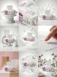 لأن طفلك يستحق الأفضل، اخترنا له الأنقى! 👶✨  ​اكتشفي مناديل LUXX Paris...