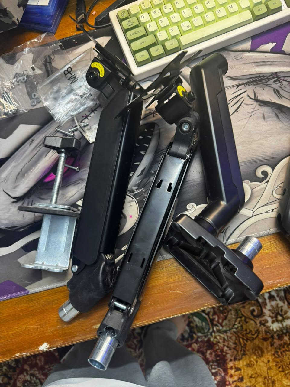 سلام عليكم
ستاند شاشتين مونيتر 
يتحمل وزن 
حديد ثقيل 
للبيع سعره 30
🚨كامل ملحقات مابي اي نقص🚨


**إذا كنت صاحب هذا الإعلان وتريد حذفه لأي سبب، رجاءا أرسل رسالة إلى الدعم الفني**