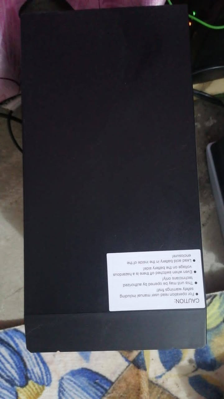 سلام عليكم ups 1kv اون لاين مستعمل شهرين قليل كلش مكاني كربلاء واتساب***********
