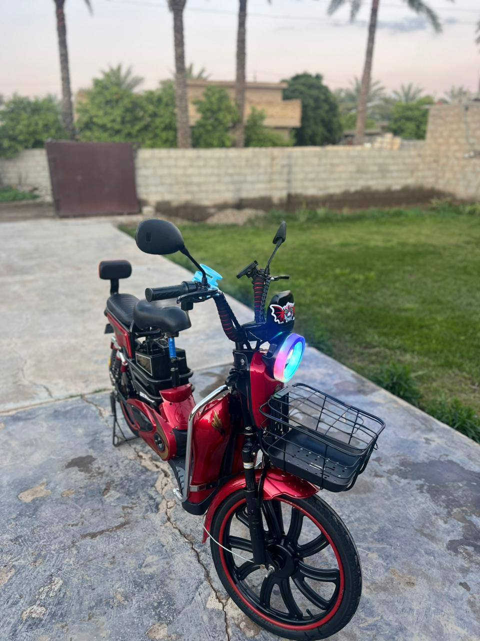 سلام عليكم
دراجه شحن 5بطاريات لللبيع

السعر 350وبيه مجال شويه

مكاني الطارميه خاص مفتوح


**إذا كنت صاحب هذا الإعلان وتريد حذفه لأي سبب، رجاءا أرسل رسالة إلى الدعم الفني**