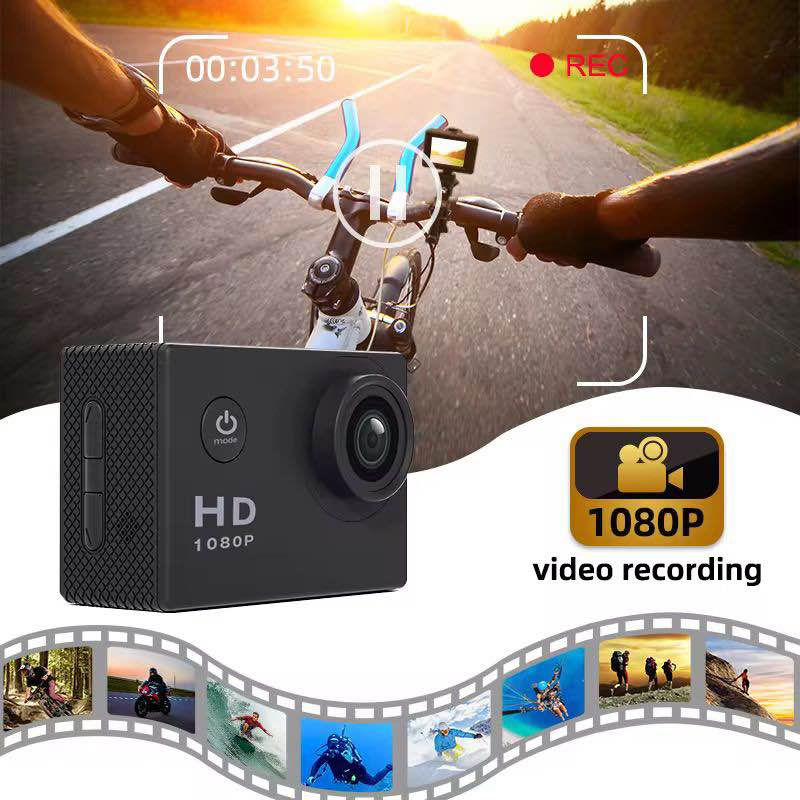 كاميرا رياضية مقاومة للماء Full HD 1080P مع شاشة 2 إنچ

وثّق مغامراتك اليومية والرياضات الخارجية بكاميرا رياضية صغيرة الحجم تدعم التصوير بدقة Full HD مع غطاء مقاوم للماء حتى 30 متر.

• تصوير فيديو بدقة 1080P و720P

• عدسة واسعة بزاوية 140° لالتقاط مساحة أكبر

• مقاومة للماء حتى عمق 30 متر مع الكيس المخصص

• شاشة LCD بحجم 2 إنچ لعرض الفيديو والصور

• تدعم التصوير أثناء الشحن

• تدعم بطاقات Micro SDHC حتى 32GB (غير مرفقة)

• دقة الفيديو:
1080P (1920×1080) 15fps
720P (1280×720) 30fps
VGA (640×480) 30fps

• دقة الصور:
16MP (4032×3024)
15MP (2560×1920)
12MP (2048×1536)
2MP (1920×1080)
3MP (1280×960)

• الشاشة: 2.0 إنچ LCD / LTPS
• زاوية العدسة: 140°
• صيغة الفيديو: AVI
• ضغط الفيديو: MJPEG
• البطارية: 900mAh (حتى 1.5 ساعة)
• مدخل/مخرج: Micro USB
• منفذ التخزين: Micro TF / Micro SDHC
• التردد: 50Hz / 60Hz
• الطاقة: DC 5V 1A
• زمن الشحن: حوالي 3 ساعات
• اللغات المدعومة: متعددة اللغات
• أنظمة التشغيل: Windows XP / 7 / 8 / Vista و Mac 10.5 فأعلى
• ميزة إضافية: Loop Video

محتويات العلبة:
• الكاميرا الرياضية
• الكيس المقاوم للماء
• قاعدة تثبيت للمقود/الأنبوب
• Mount 1
• Mount 2
• Mount 3
• Clip 1
• أربطة تثبيت
• كيبل USB
• دليل الاستخدام
• ⁠السعر 35٫000
• ⁠للطلب *********** البصرة, العراق
