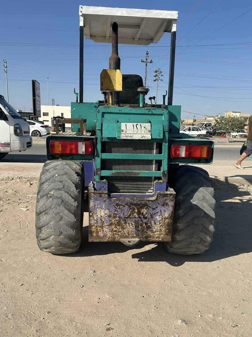 السلام عليكم
كوماتسو حجم WA70موديل1998مكينه بلاديه 4 سلندر جاهز للعمل ماعايز شي مكانه نجف حي النداء ***********
السعر  120
