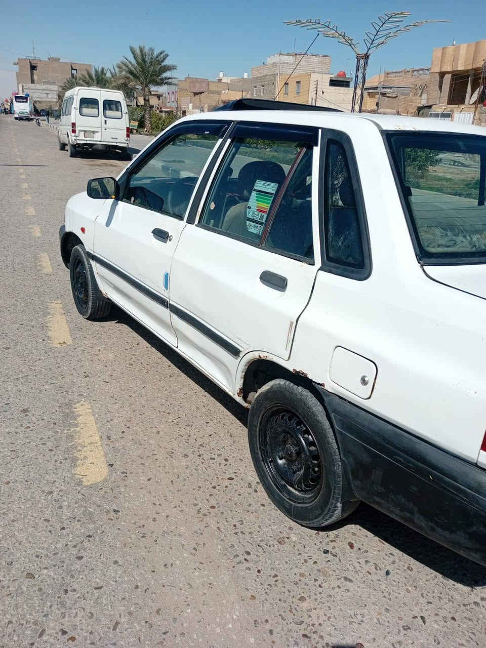 السلام عليكم سايبه موديل 12 رقم قادسيه انكليزي بسم خالي يمي بكربلاء تحويل مباشر مصفره هزة ما ساقطه سنويه لل30 تخم تاير حداديه كهربائيات دواخل كير محرك بي خيط بخار السيارة بلاديه لا صبغ ولا تبديل شواصي واحد مفطور ومعمر تعمير درجه اولى مكاني كربلاء السعر 25 وبيها مجال بسيط كلش ***********
