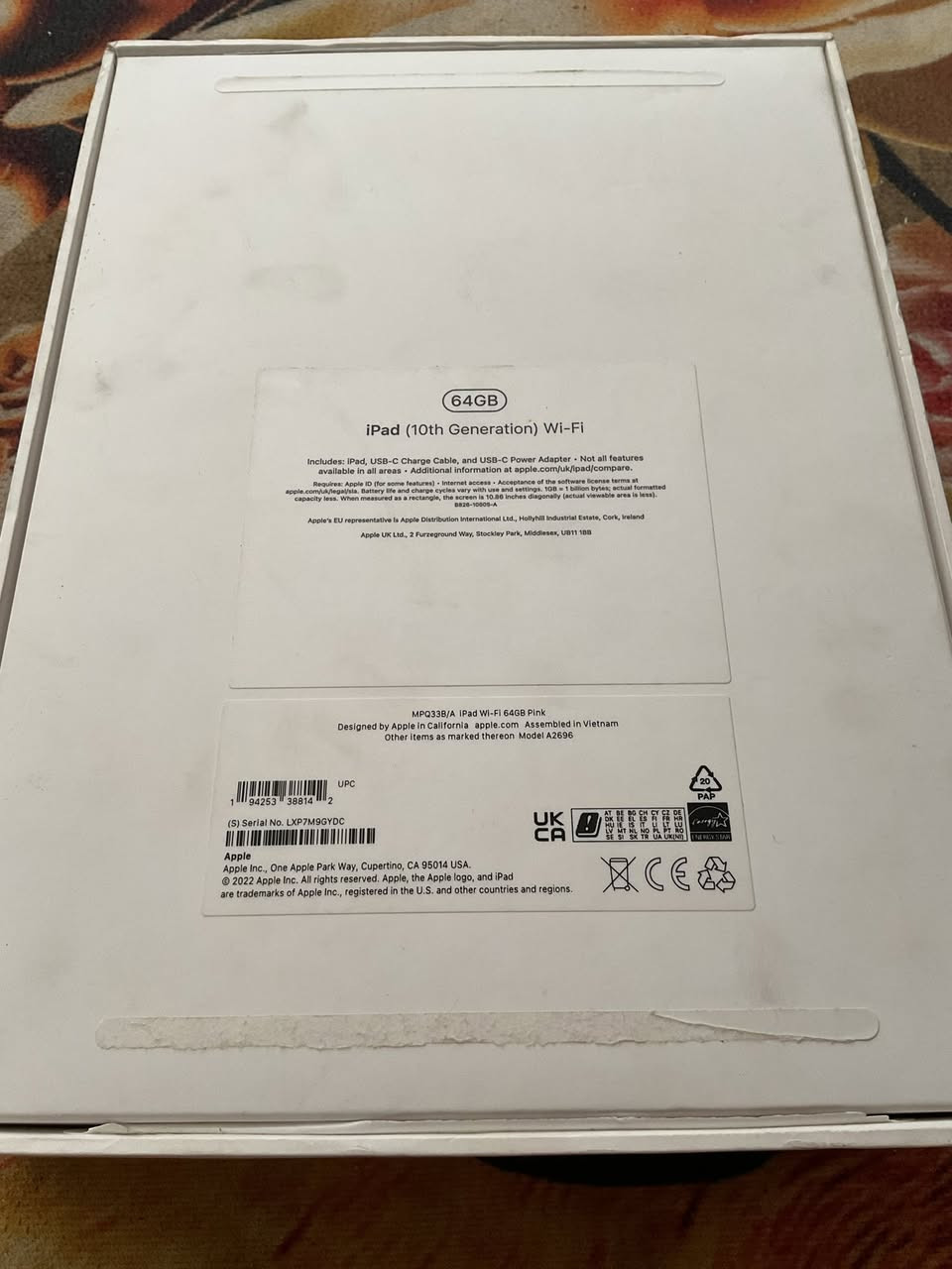 ايباد ابل ١٠ جديد للبيع


**إذا كنت صاحب هذا الإعلان وتريد حذفه لأي سبب، رجاءا أرسل رسالة إلى الدعم الفني**