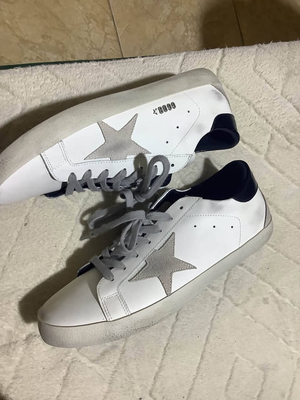 حذاء ماركة Golden Goose صناعة إيطالي اصلي جديد غير مستعمل قياس 46 يلبس 45 قطعة اصلية سعر 25 قفل   معا توصيل
مكاني ديالى بعقوبة عندي توصيل إذا ما تقدر تراسلني اكتب بالتعاليق واني أراسلك و


**إذا كنت صاحب هذا الإعلان وتريد حذفه لأي سبب، رجاءا أرسل رسالة إلى الدعم الفني**