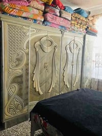 غرفه صاج ملون  كامله ونضيفه مكان بغداد الرشاد السعر 550 والشراي يتصل و...