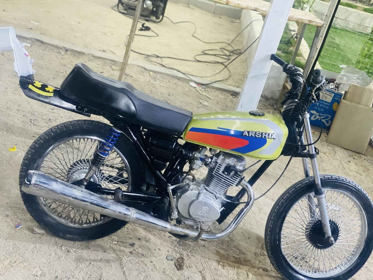 سلام عليكم ورحمه الله وبركاته دراجه نامه شلامجه نضيفه  مكفولة من كلشي من عشائر بس دراجه كلك  وسعر خاص والمكان النجف  خان نص عمود 411 وتعال وبيك غير وتلل


**إذا كنت صاحب هذا الإعلان وتريد حذفه لأي سبب، رجاءا أرسل رسالة إلى الدعم الفني**