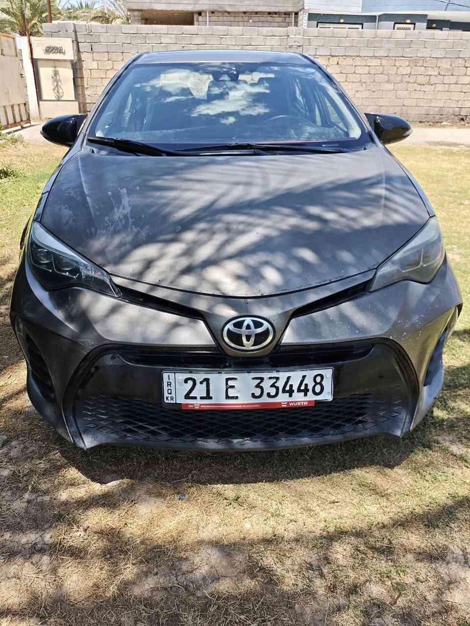 السلام عليكم للبيع كورلا موديل 19وارد امريكي فئة SE فقط تبديل بنديد الباقي كفاله محرك كير حداديه كل جديد حتى البدلات تخم تاير تبريد فتحة سقف هواي تحديد مسار هواي مواصفات السعر140ورقه وبها مجال سيارة مناقصه شيء العنوان مقداديه للاستفسار ***********
