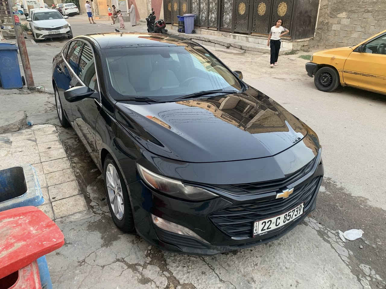 سلام عليكم عندي ماليبو للبيع او مراوس بسيارة أجره رقم اربيل باسمي كير محرك مكفول تبريد ثلج قطعتين 
موصفات LT معروفه السعر 115  بيها مجال وإذا اكو مراوس أجره يكون افضل  اتصل ع. رقم  ***********
