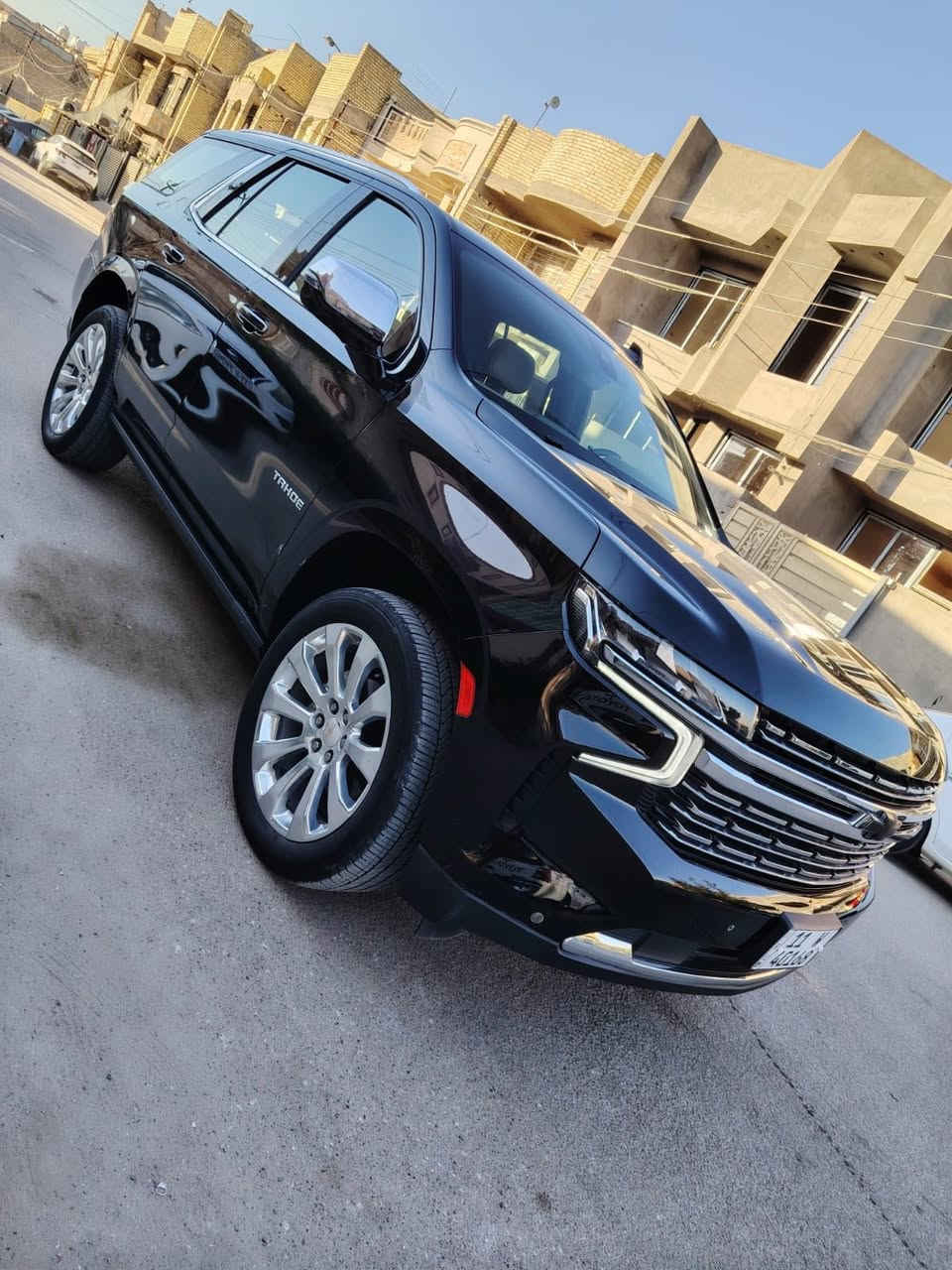 تاهو للبيع برايمر وكالة المنصور موديل ٢٠٢٢ كفاله عامه مغلفه بي بي اف درجه اولى ضمان ١٠ سنوات السياره بحالة الوكاله بغداد بسمي تحويل مباشر السعر ٥١ ونص يعني خمس دفاتر و١٥ ورقه مكاني بغداد البلديات ***********
