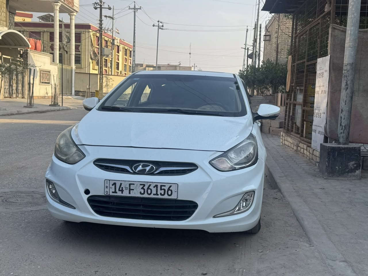 اكسنت موديل 2013
فول مواصفات سنوية وهزه جديدة بسمي
صبغ حزام 

محرك وكير على الفحص خير من الله
1600
السعر 85 وبيهه مجال قليل
مكان السيارة البصره الأمن الداخلي
 للتواصل ***********
