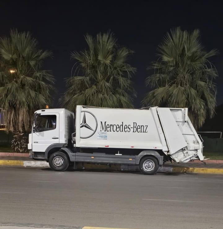 سلام عليكم كابسه نفايات 2007 سياره خير من الله كبل شغل كبسه 8 ونص كير أو مكينه كفاله ***********
