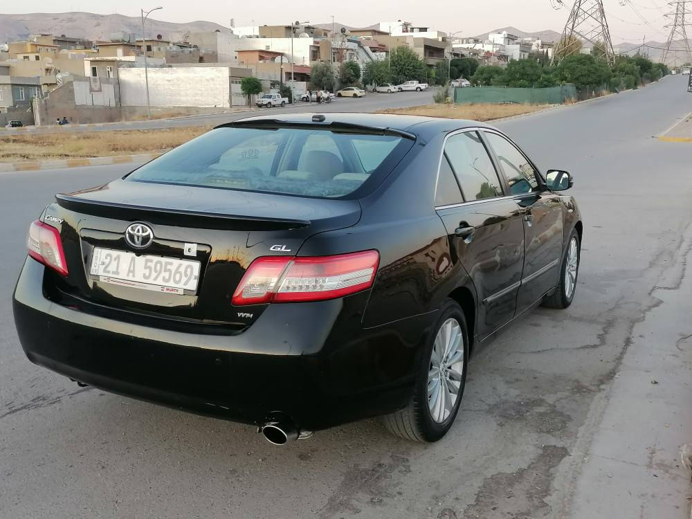 ...﷽ ...
بـــــــــۆفـــــــرۆشـــــــــــتــــــــــــن
***********

TOYOTA CAMRE  GL 2008

جۆری سەیارە /تویتا کامری
مۆدێل/2008
مواسەفاتGL خلیجی
ڕەقەم سلێمانی تا2029 تازەیە
تەحویل خرامە بەشەرت
ڕەنگ /ڕەش
بۆیاخ/سۆنەرکەیم داناوە بێدەعمە 
گێڕو مەکینەی بیلاد 
گێڕتۆماتیک ناوزەردە
شاشەو کامێرایە 
تاقم ویلو تایەی ئەفەلۆن
پێشو دوای مەزبوت
دەعامی بۆ دەعامی بەشەرت
شوێن سلێمانی السليمانية, العراق
