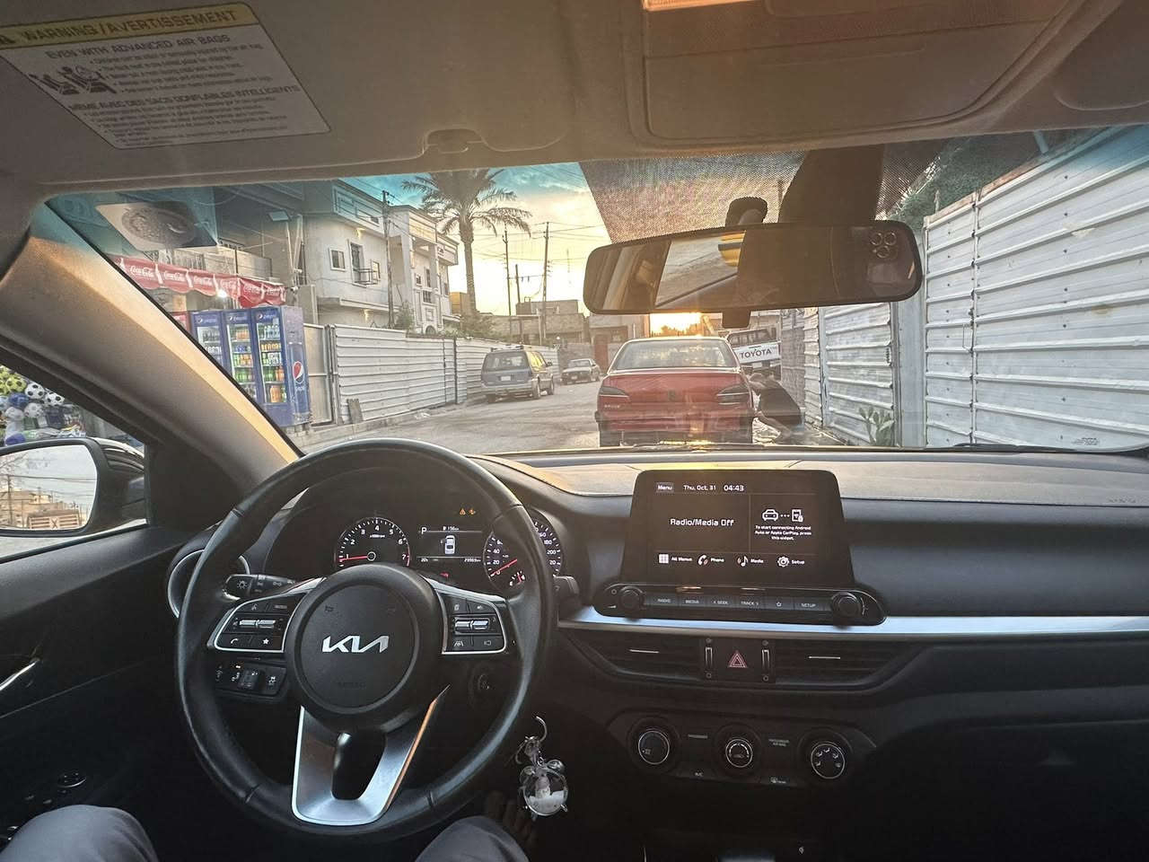 كيه فورتي موديل ٢٠٢٣ مرقم بسمي تحويل ثاني يوم السيارة جاهزه من كلشي منضومت غاز او خير من الله السعر ١٥٥ الرقم ***********
