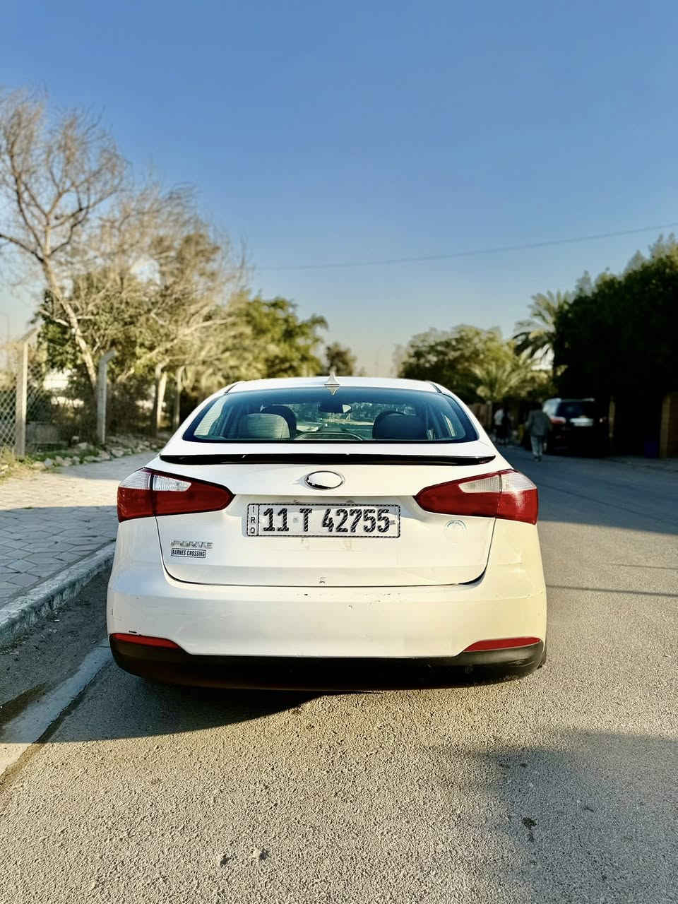 السلام عليكم
كيا فورتي موديل 16

رقم انكليزي بغداد 

هزه جديده سنويه2028

الاستفسار ***********
