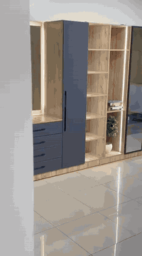 ✨ دریسنك روم أنيق يوفّر تنظيم مثالي • الداخل MDF لمتانة أعلى. • الخارج...