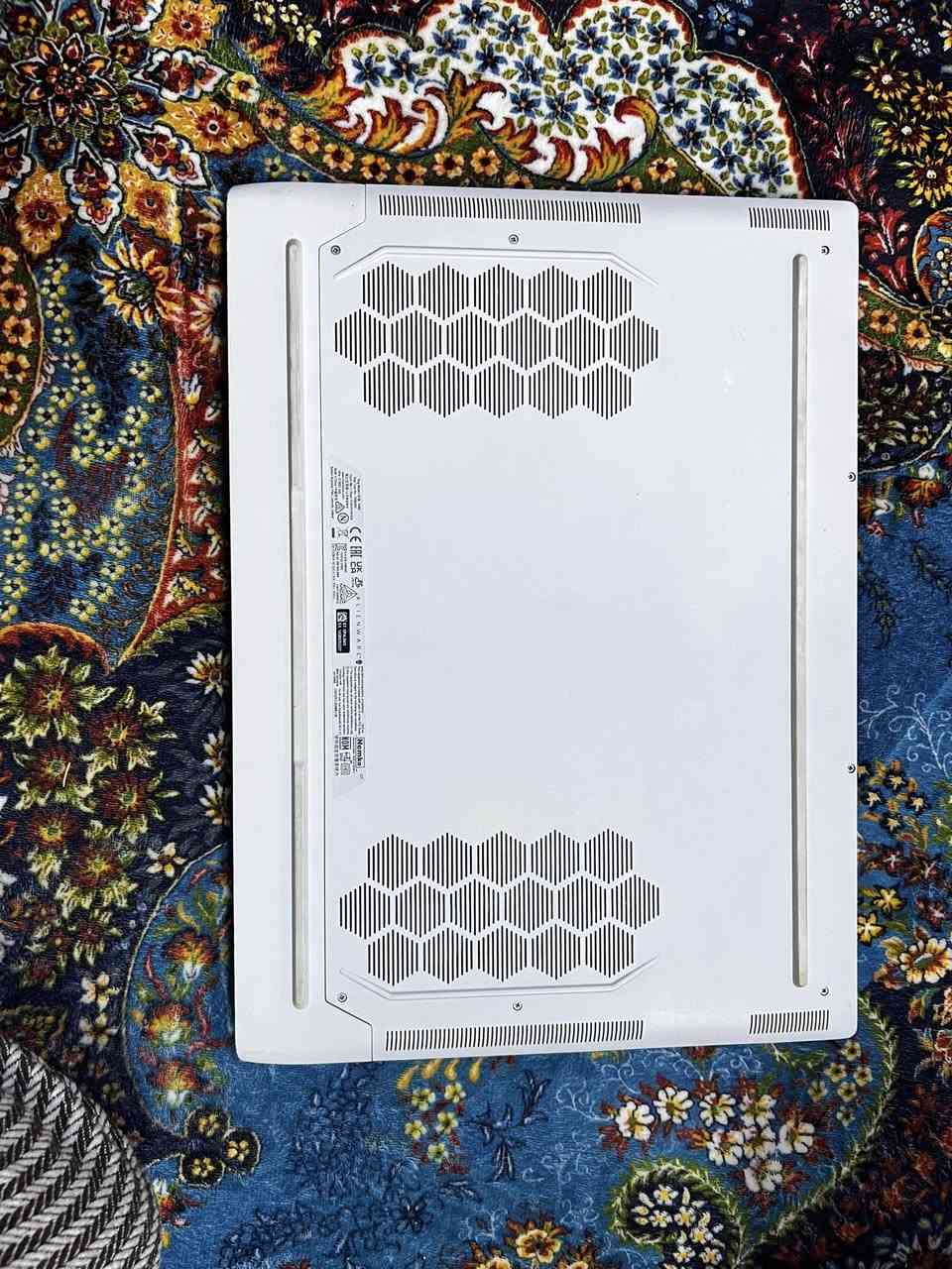 Alienware x17 R2 laptop
Cpu: i9-12900HK
Gpu: 3080ti 16gb
Ram: 32 ddr5 
M.2: samsung 1Tb gen4 

شاشه 
Full hd  1920x1080
360hz 

جديد مستعمل قليل
رقم ***********
